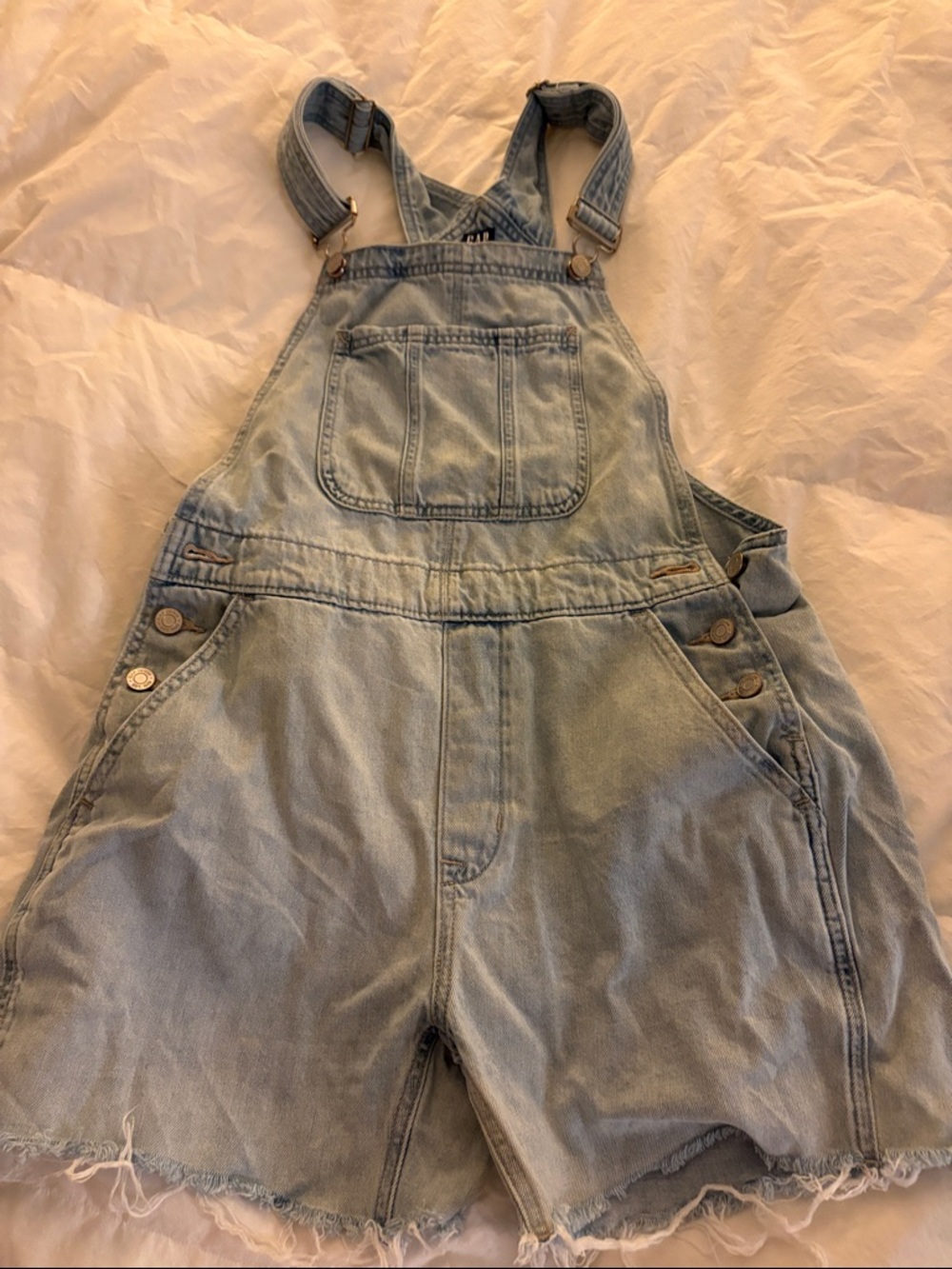 GAP Light Blue Denim Overalls